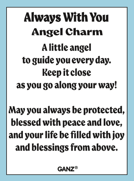 Ganz Always With You Angel Charms