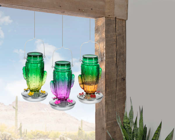 Ganz Cactus Hummingbird Feeder