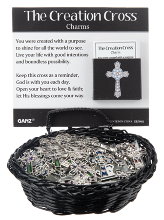 Ganz The Creation Cross Charm