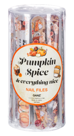 Ganz Pumpkin Spice Nail Files