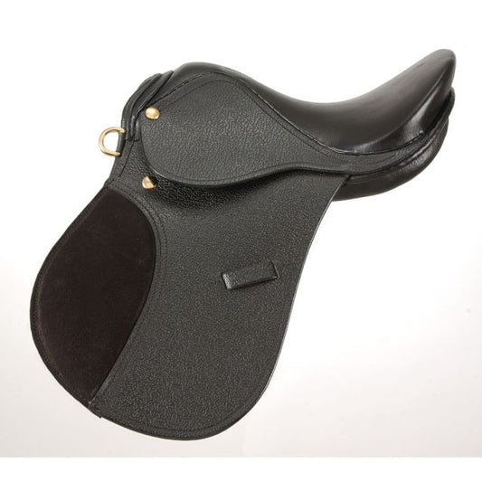Silver Fox Miniature All Purpose English Saddle with Girth