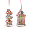 Ganz Gingerbread House Ornaments