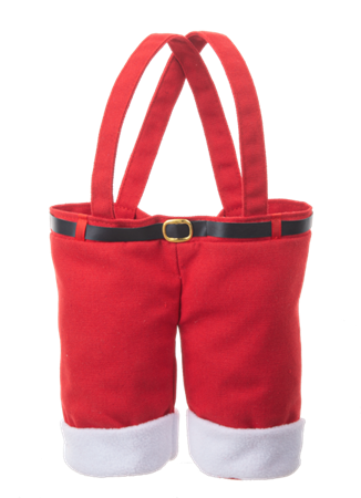 Ganz Santa Pants Double Wine Bottle Holder