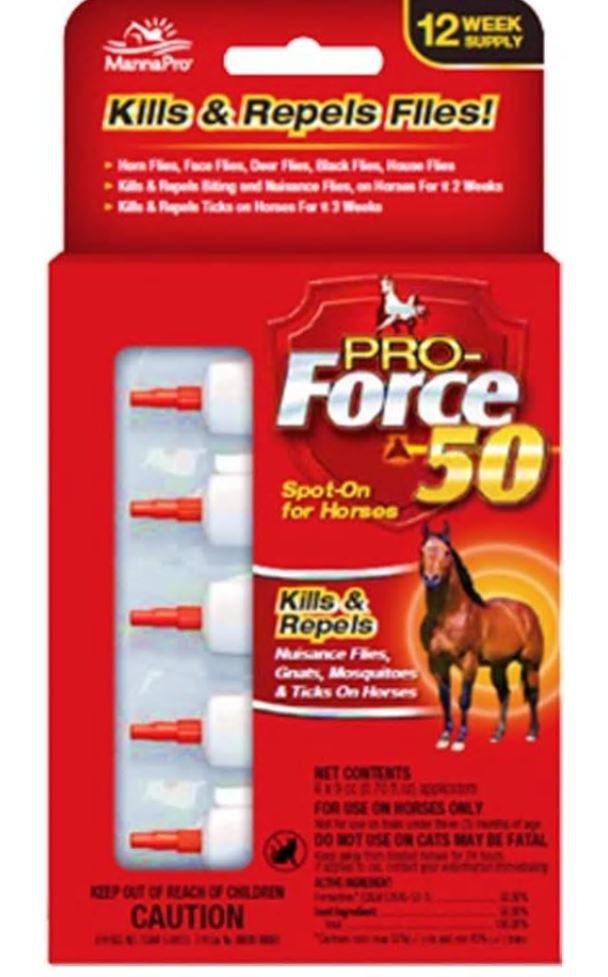 Manna Pro Pro Force Spot On Fly Treatment