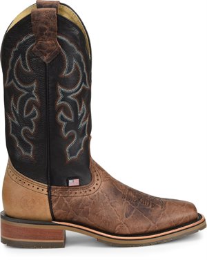 Double H Grissom Black/Summertan Brown