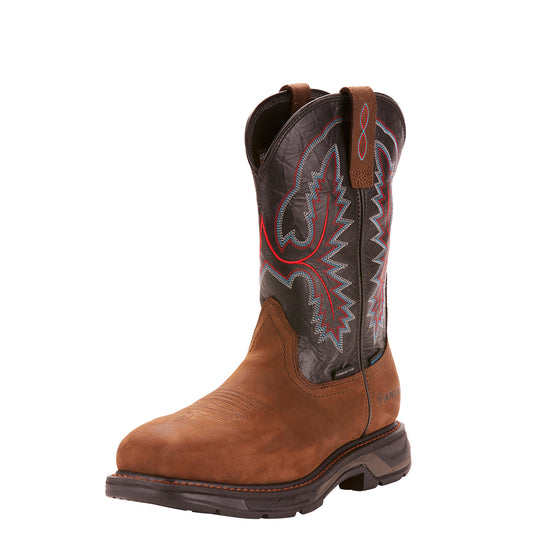 Ariat Workhog XT Brown/Black Composite Toe Waterproof EH