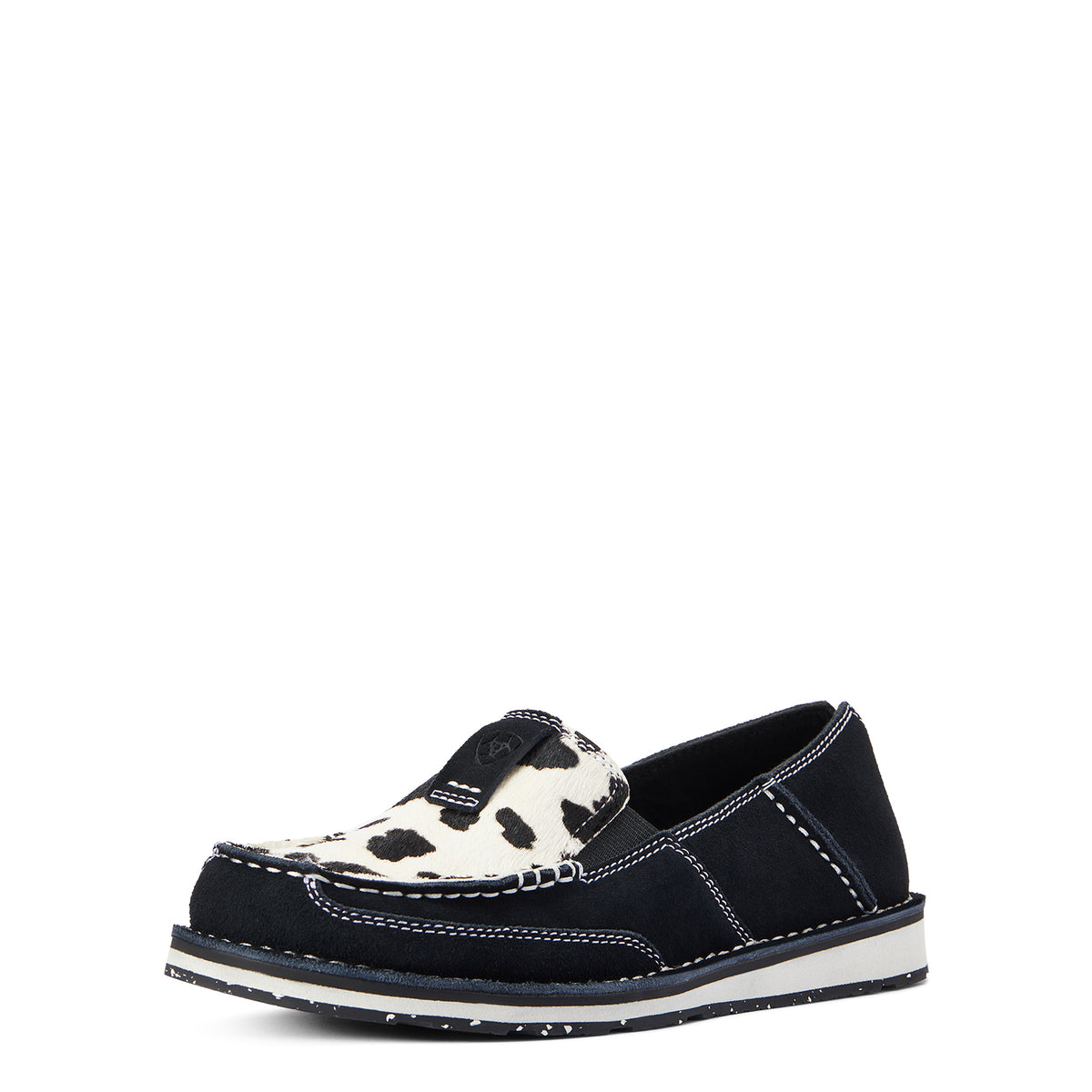 Ariat Cruiser Black Suede/Hair On Cowhide