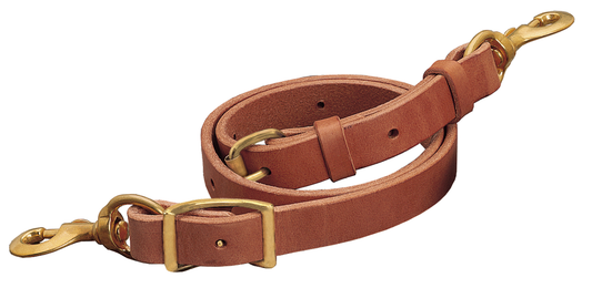 Weaver Deluxe Leather Tie Down Strap