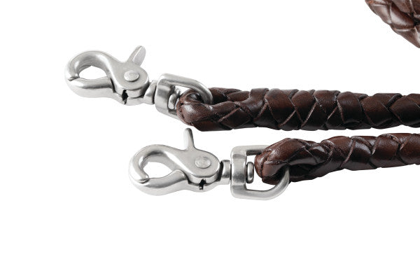 Weaver Round Braided Latigo Roper Rein