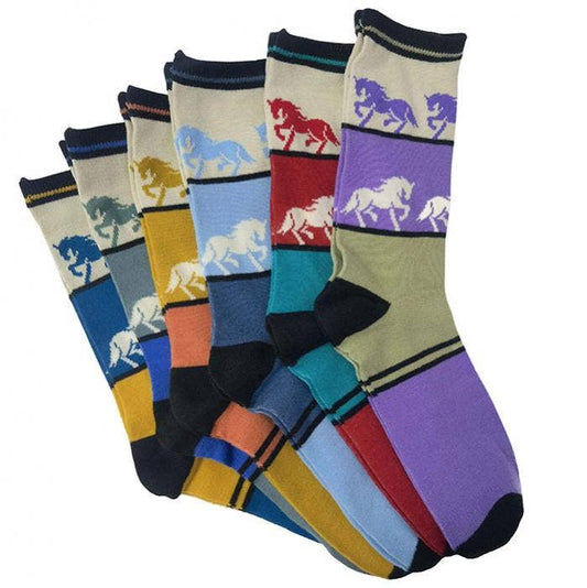 Bold Horse Crew Socks