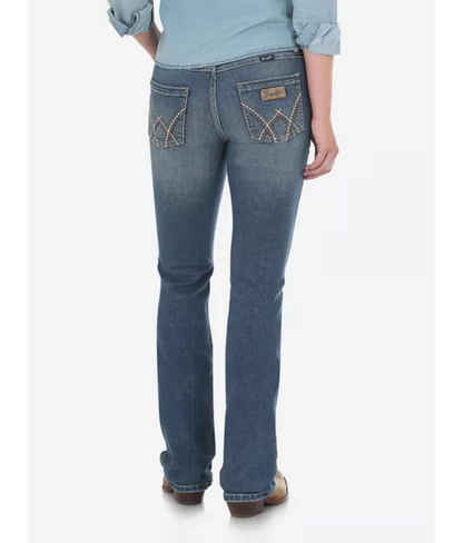 Wrangler Retro Mae Mid Rise Jean Deadwood Wash