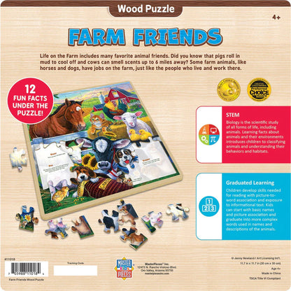 Leanin Tree Farm Friends Board Puzzle