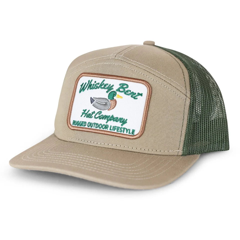 Whiskey Bent Green Head 7 Panel