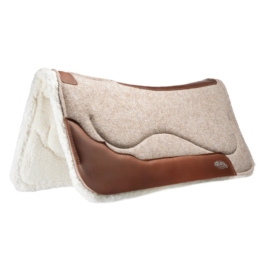 Weaver Gel Contoured Wool Blend Felt Saddle Pad 1" Thick
