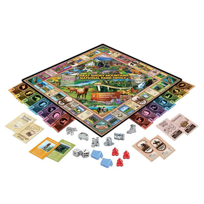 Leanin Tree Great Smoky Mountains National Park Opoly