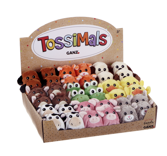 Tossimals Assorted Mini Stuffed Animals