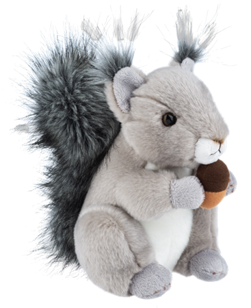 Ganz 9" Heritage Grey Squirrel