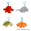 Ganz Clip'n Carry Sealife Cuddlers