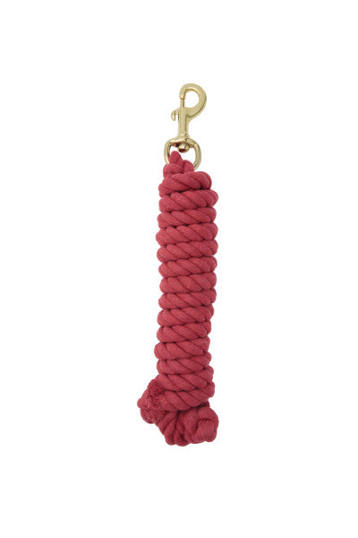 Weaver 10' Cotton Lead Rope with Brass Snap