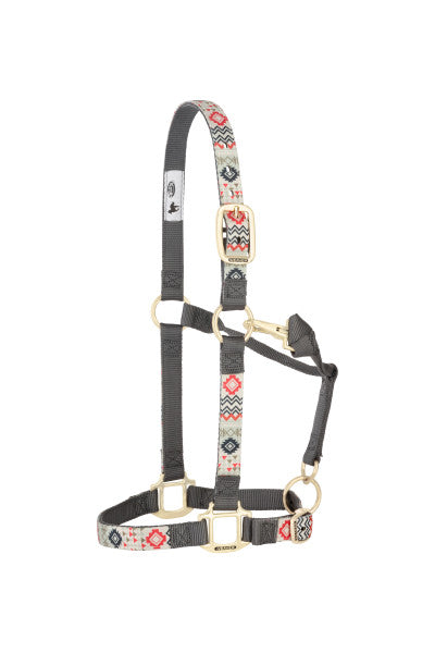 Weaver Patterned Adjustable Halter