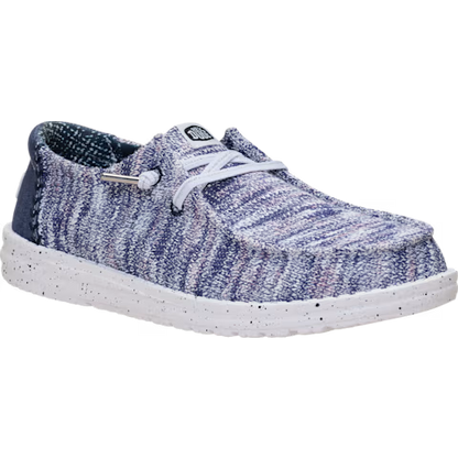 Hey Dude Wendy Knit Shimmer Light Grey/Multi