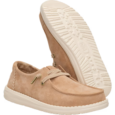 Hey Dude Wendy Craft Suede Tan