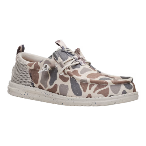 Hey Dude Wally Funk Burlebo Deer Camo Taupe/Camo