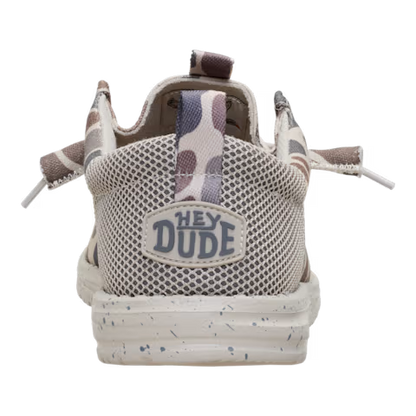 Hey Dude Wally Funk Burlebo Deer Camo Taupe/Camo