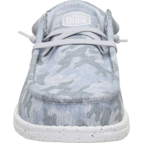Hey Dude Wally Stretch Jersey Camo Light Grey/Multi