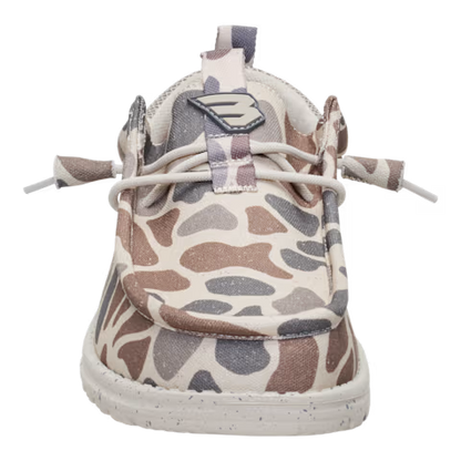 Hey Dude Wally Funk Burlebo Deer Camo Taupe/Camo