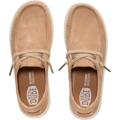 Hey Dude Wendy Craft Suede Tan