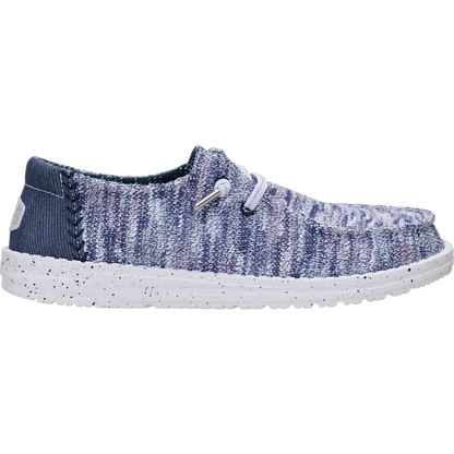 Hey Dude Wendy Knit Shimmer Light Grey/Multi