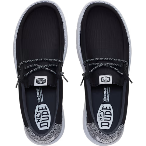 Hey Dude Wally Heathered Knit Black/Multi