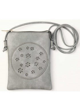 Shine Mark Accessories Paw Print Crossbody Bag