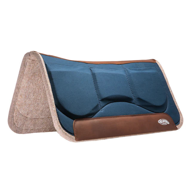 Weaver Canvas Western Pad with Shims