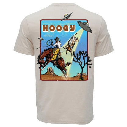 Hooey Space Rustler Cream with Space Cowboy T-shirt