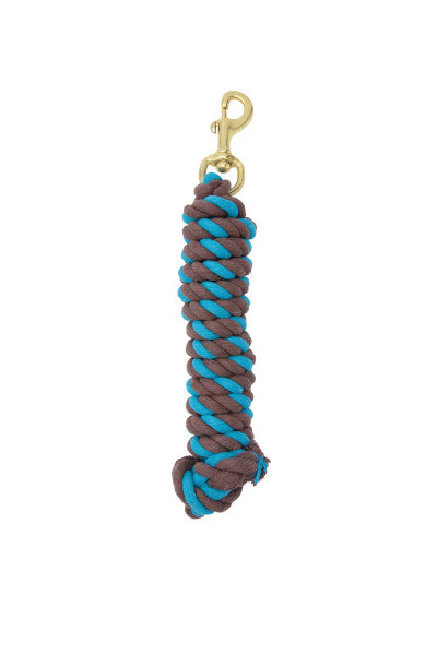 Weaver 10' Cotton Lead Rope with Brass Snap