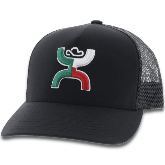 Hooey Boquillas Mexico Color Logo Hat Black