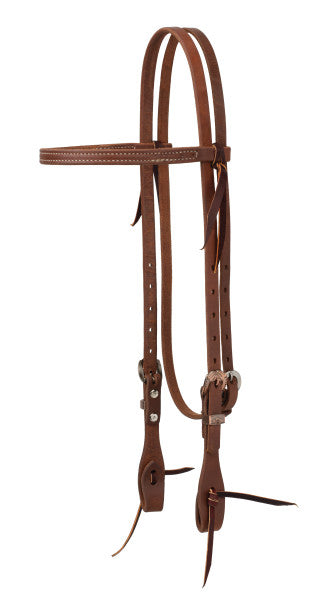 Weaver Straight Brow Saltlick Heel Protack Headstall