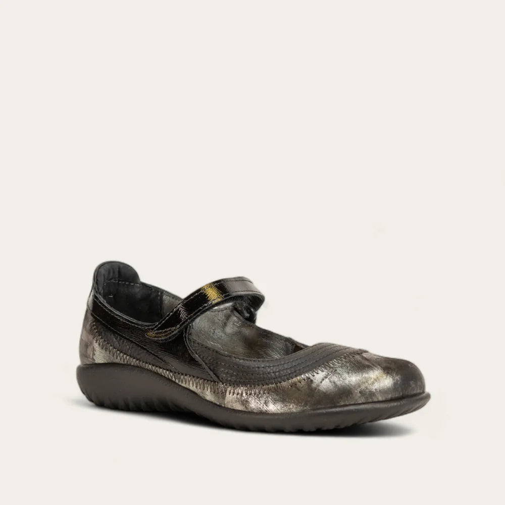 Naot Kirei Metallic Onyx Black