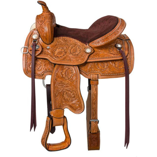 King Series Braden Trail Saddle Medium Oil