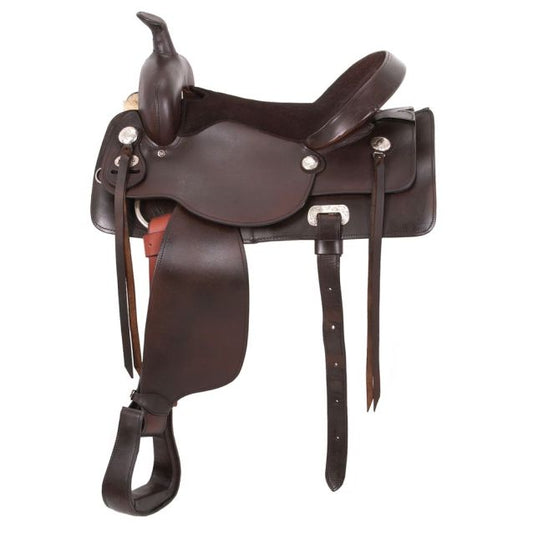 King Series Pleasure Trail Saddle Dark Oil