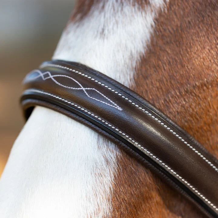 Equinavia Saga Wide Noseband Hunter Bridle