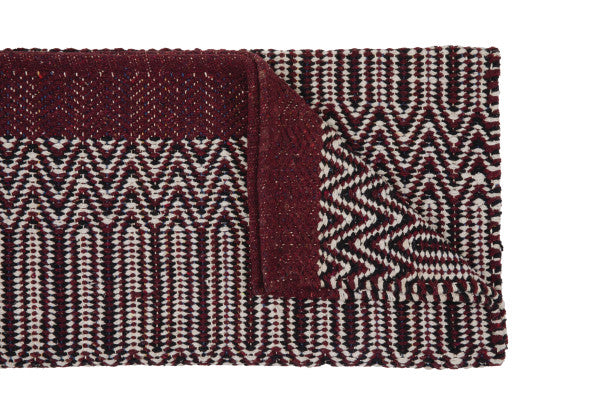 Weaver Navajo Double Weave Saddle Blanket