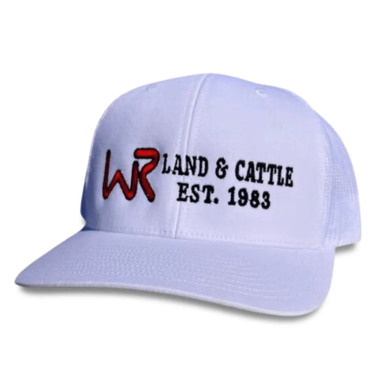 Whiskey Bent Land and Cattle White