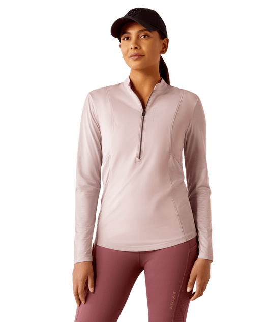 Ariat Breathe 1/4 Zip Baselayer Sea Fog