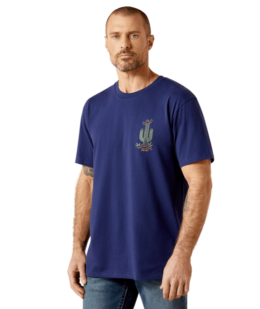 Ariat Neon Cactus T-Shirt Medieval Blue
