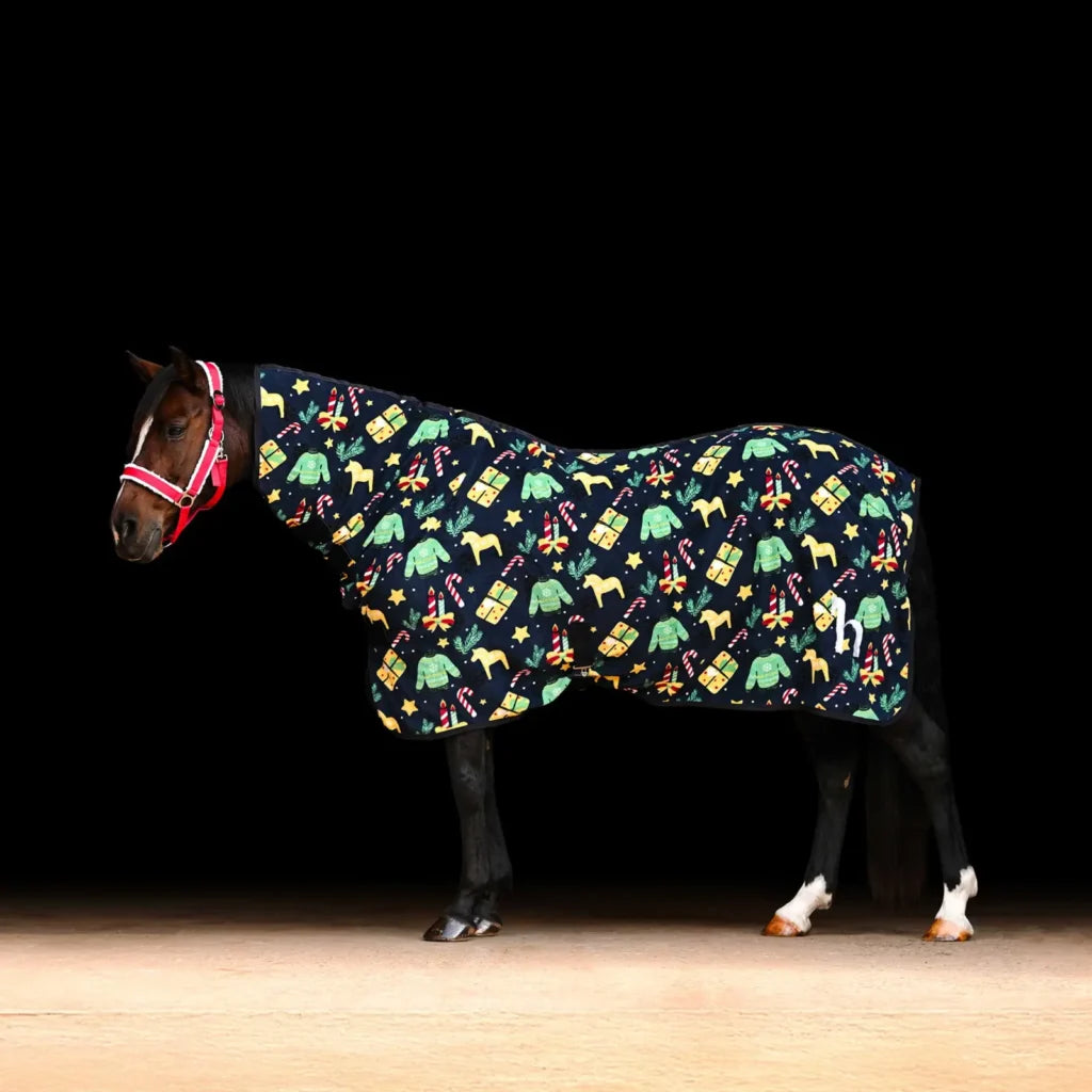 Horze Santa Christmas Fleece High Neck Cooler
