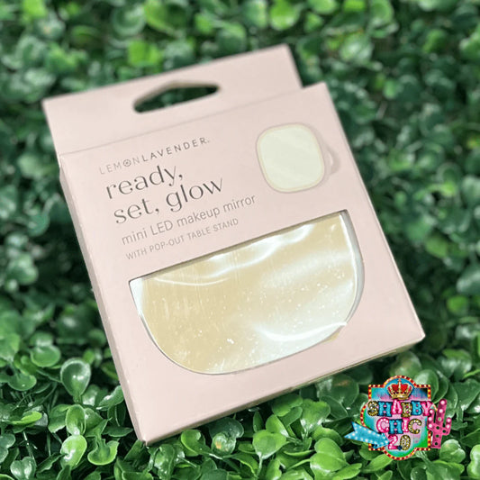 Lemon Lavender Mini LED Makeup Mirro