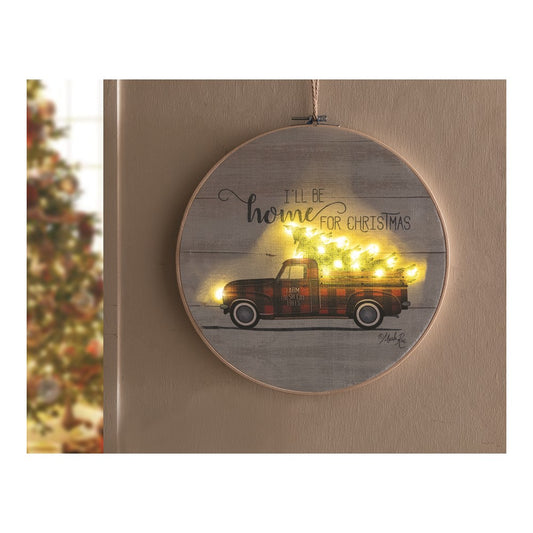 Manual Holiday Truck LED Sign